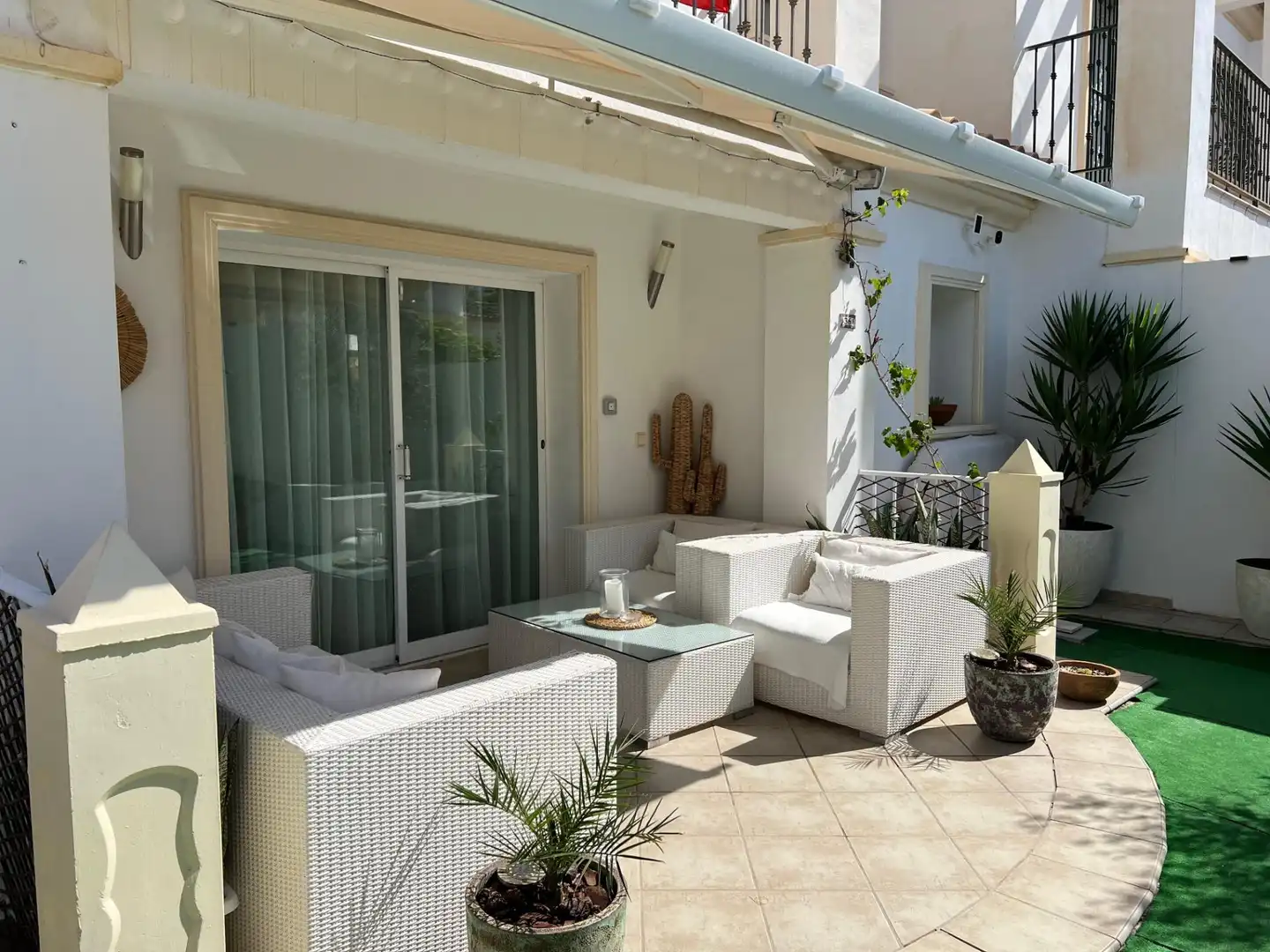 Terrace of Detached homes for sale in El Campello  with Air Conditioner, Private garden and Balcony