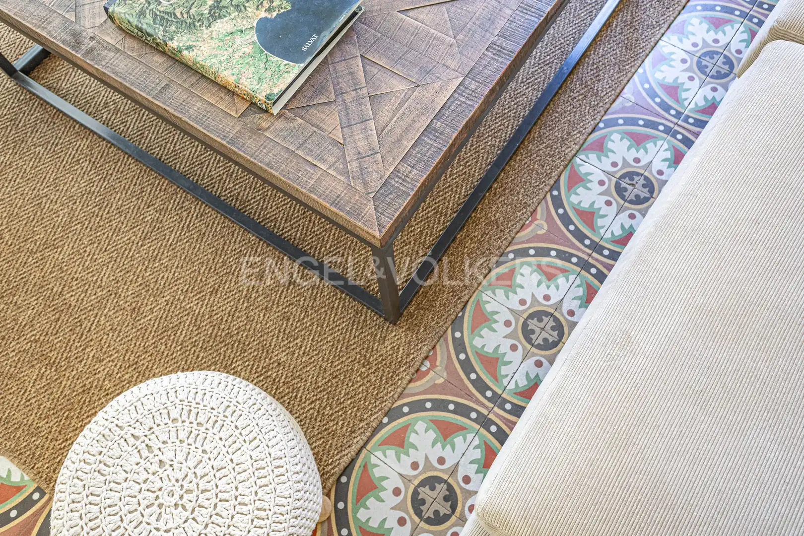 Living room of Houses for rent in Sant Cugat del Vallès  with Air Conditioner, Heating and Private garden