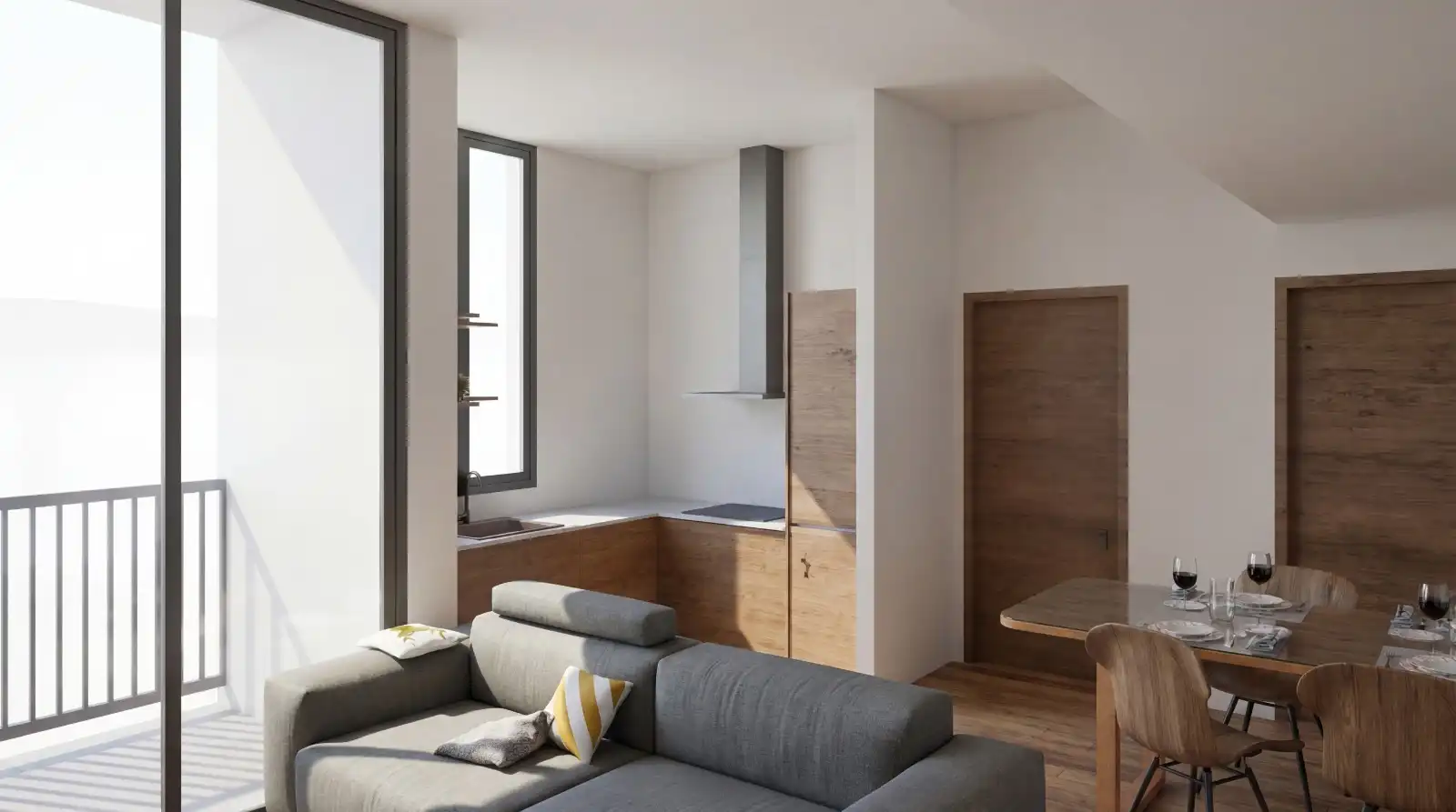 Sala de estar de Piso en venta en Terrassa con Aire acondicionado, Calefacción y Terraza