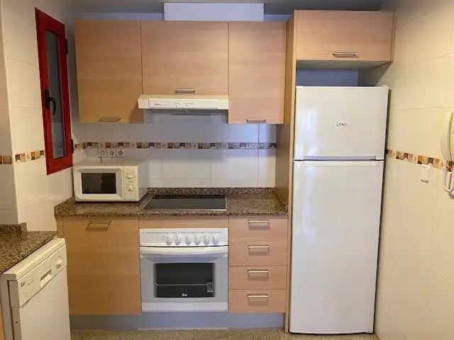 Cuina de Apartament de lloguer en Murcia amb Aire condicionat, Calefacció i Traster