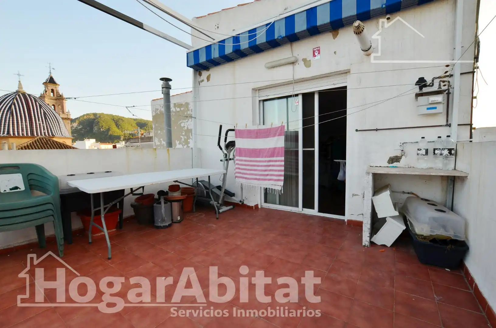 Terraza de Casa o chalet en venta en Tavernes de la Valldigna con Aire acondicionado, Terraza y Amueblado
