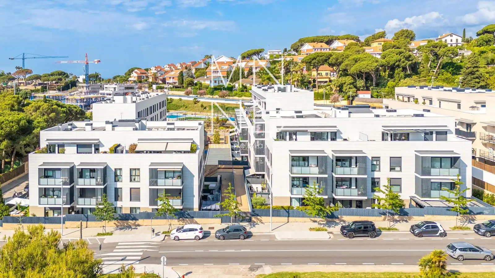 Vista exterior de Piso en venta en Sant Andreu de Llavaneres con Aire acondicionado, Calefacción y Trastero