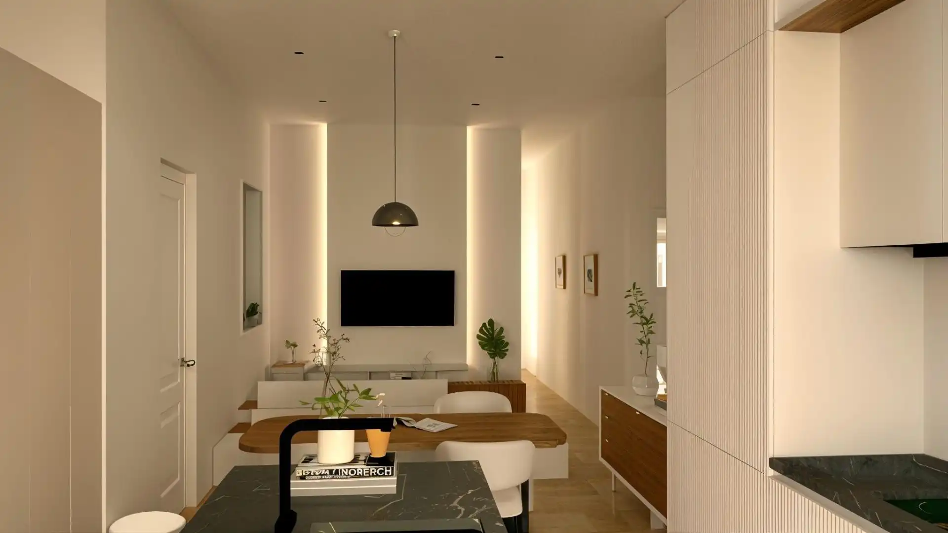 Living room of Flat for sale in  Palma de Mallorca  with Air Conditioner, Terrace and Furnished