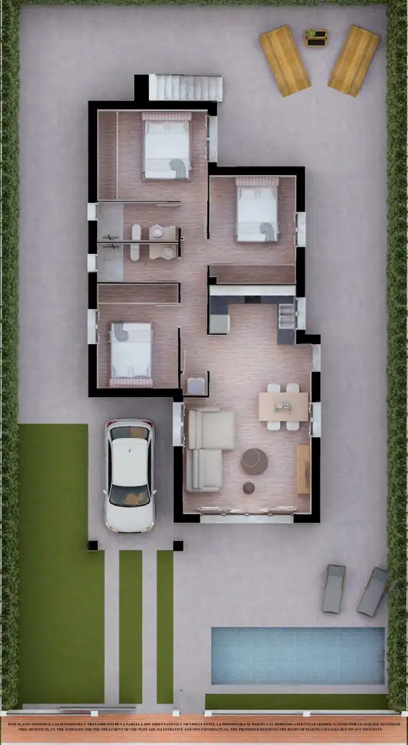 Villa con giardino in vendita a Las Lomas de Rame - Bahía Bella, imagen 6