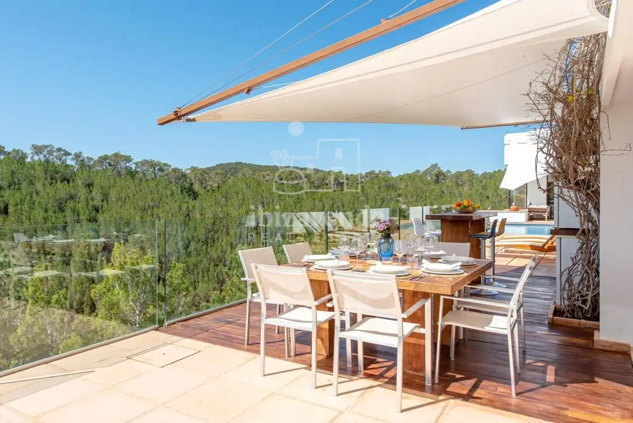 Terrassa de Casa o xalet en venda en Eivissa amb Aire condicionat, Calefacció i Piscina