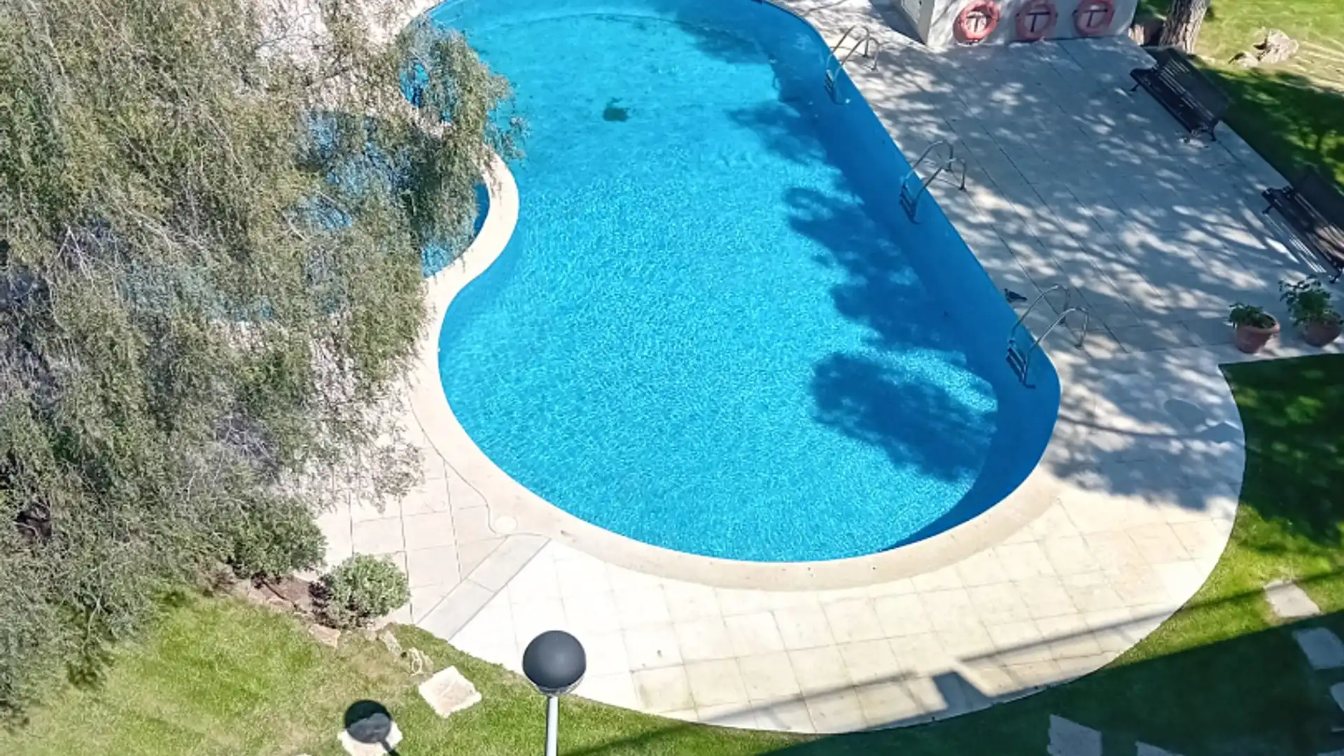 Swimming pool of Flat for sale in Palamós  with Parquet flooring, Terrace and Community pool