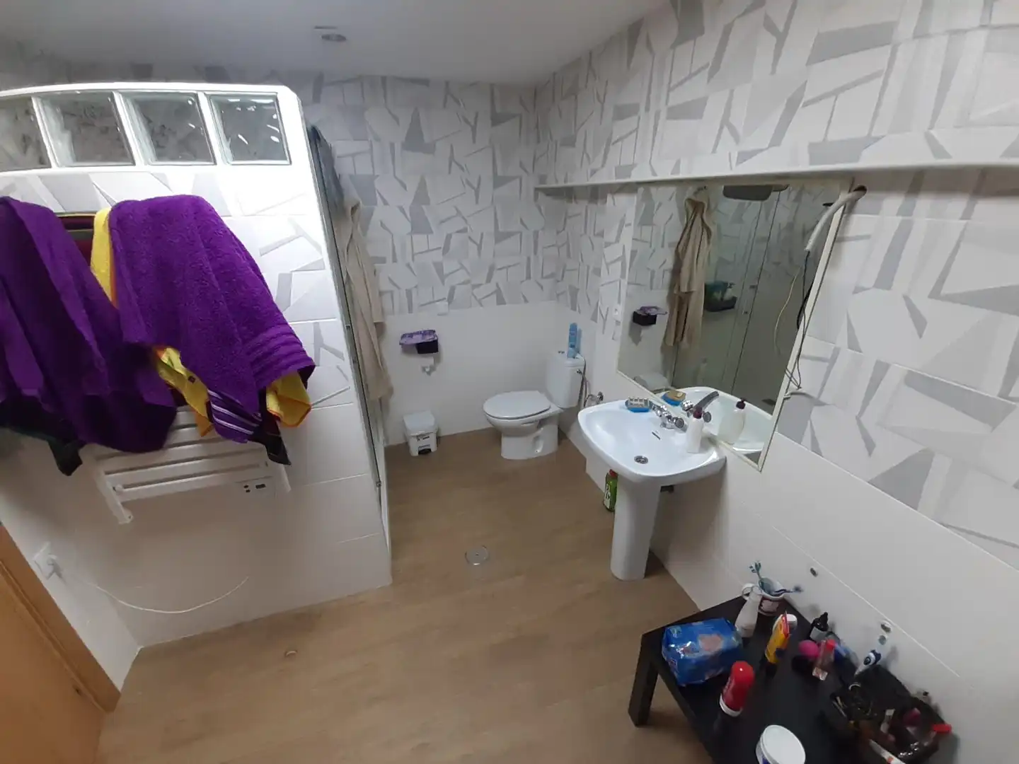 Bathroom of Houses for sale in Montamarta  with Heating, Parquet flooring and Storage room