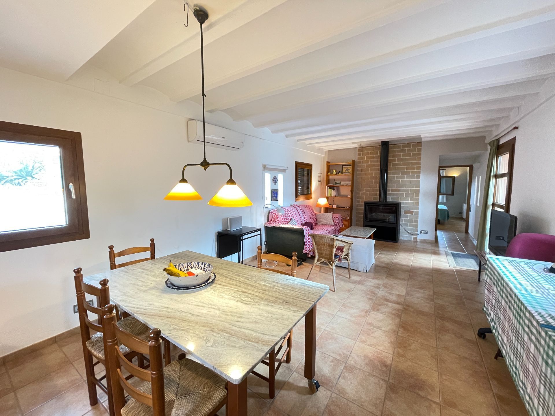Dining room of House or chalet for sale in Roquetes  with Air Conditioner, Heating and Private garden