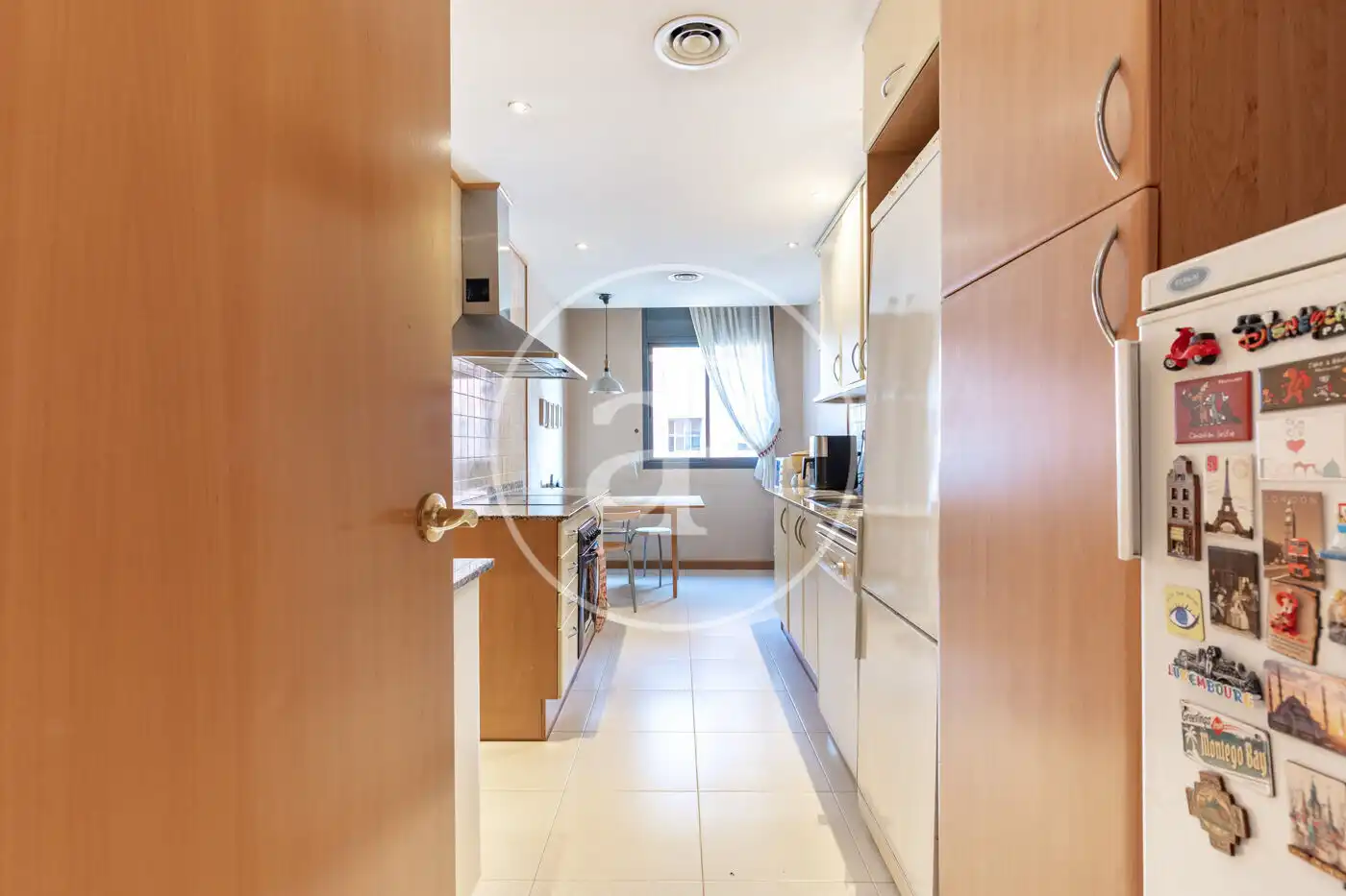 Kitchen of Flat for sale in Sant Cugat del Vallès  with Air Conditioner, Heating and Terrace
