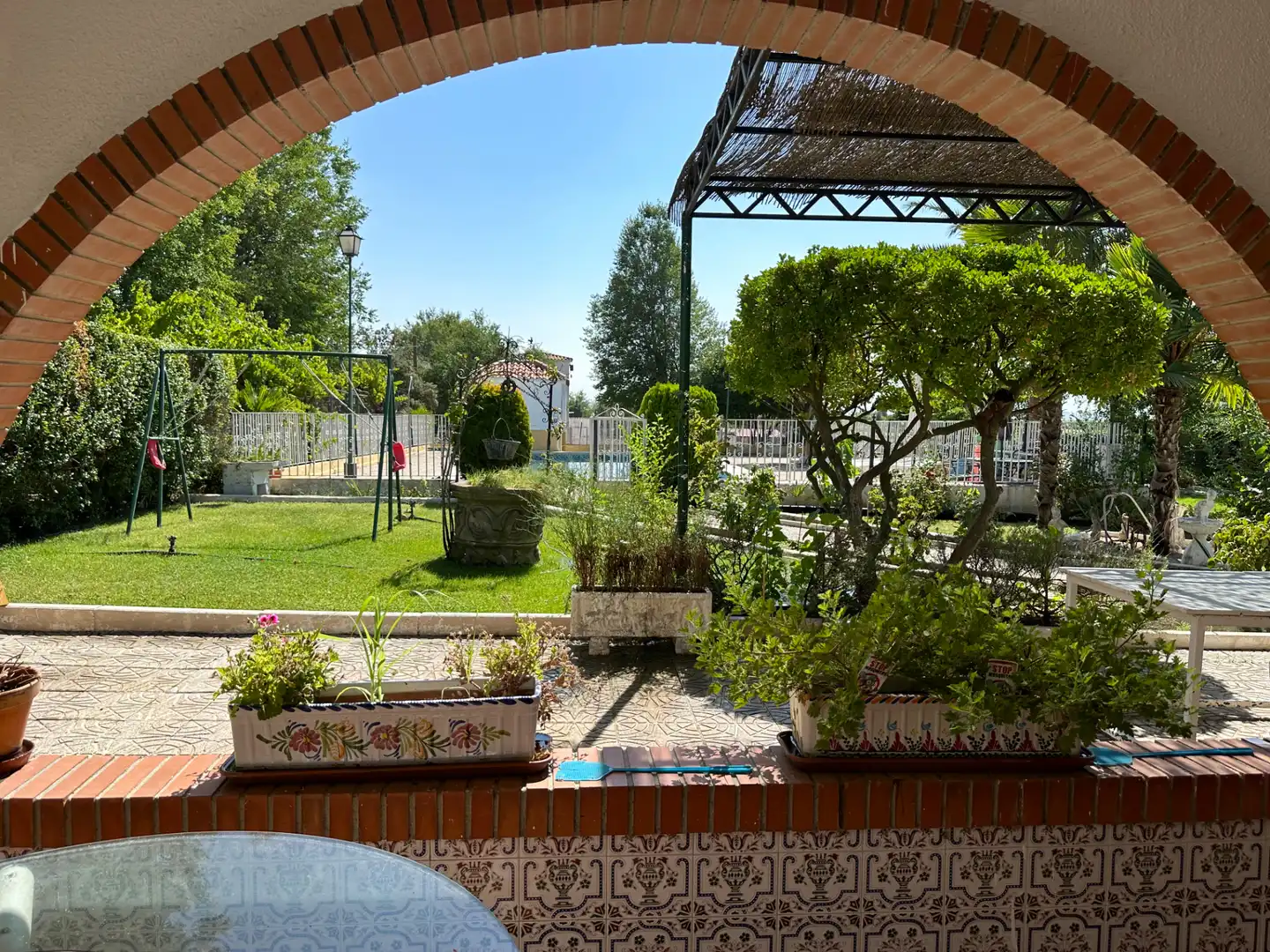 Garden of Country homes for sale in Cubas de la Sagra  with Air Conditioner, Heating and Private garden