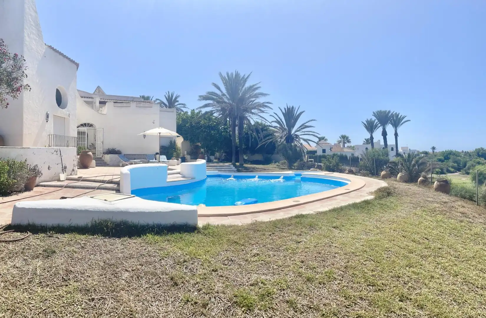Piscina de Casa o chalet en venta en El Ejido con Aire acondicionado, Calefacción y Jardín privado