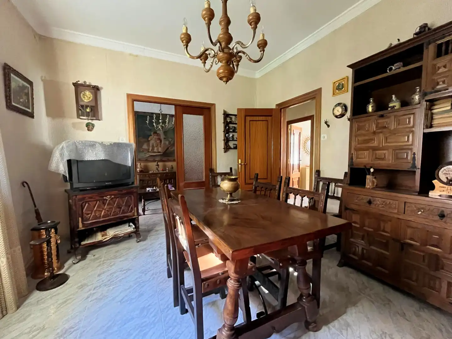Menjador de Casa o xalet en venda en Guadarrama amb Calefacció, Jardí privat i Terrassa