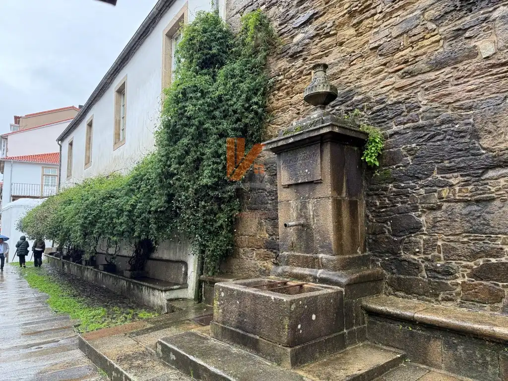 Vista exterior de Casa o chalet en venta en Santiago de Compostela 