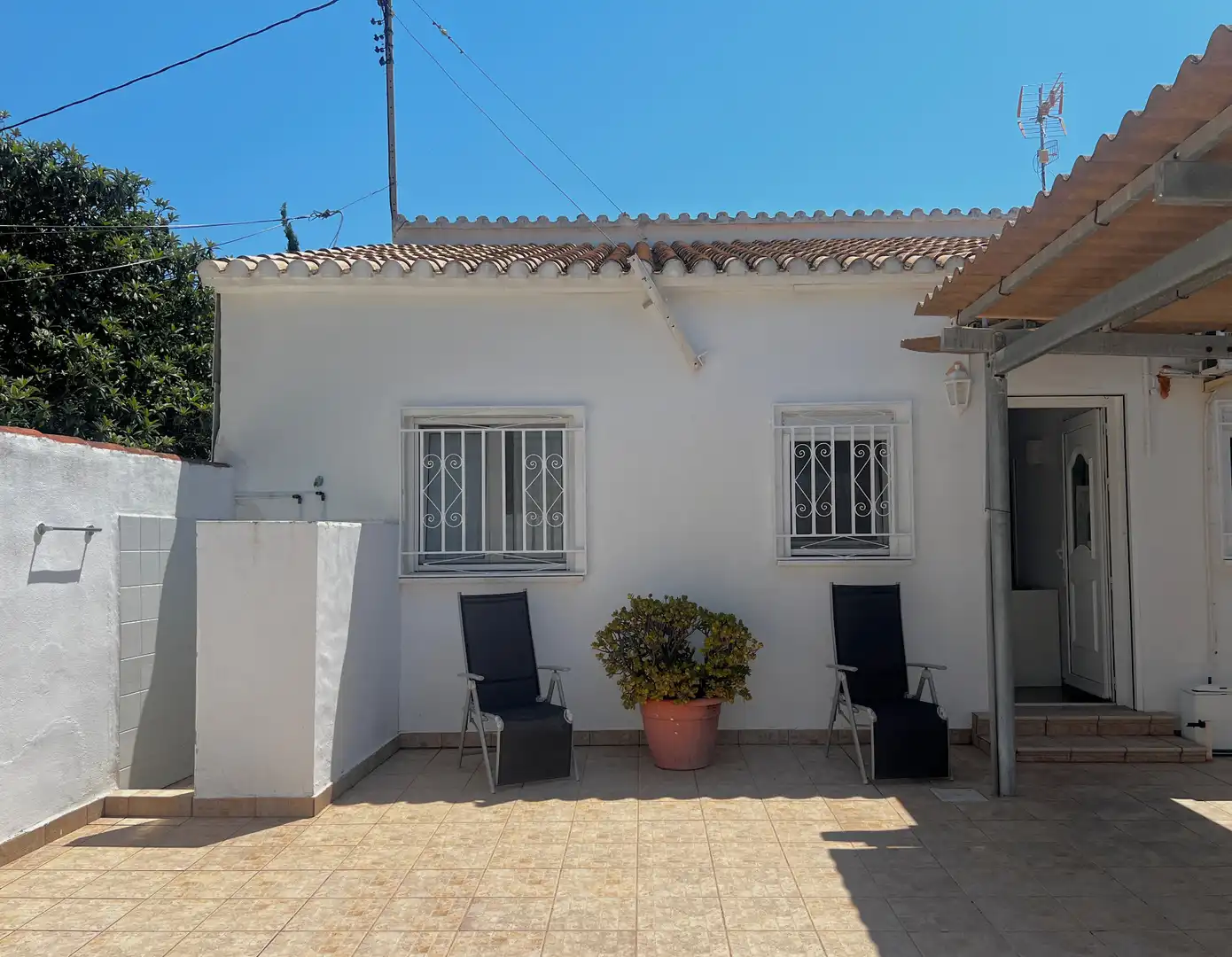 Exterior view of Detached homes for sale in Dénia  with Air Conditioner, Heating and Private garden