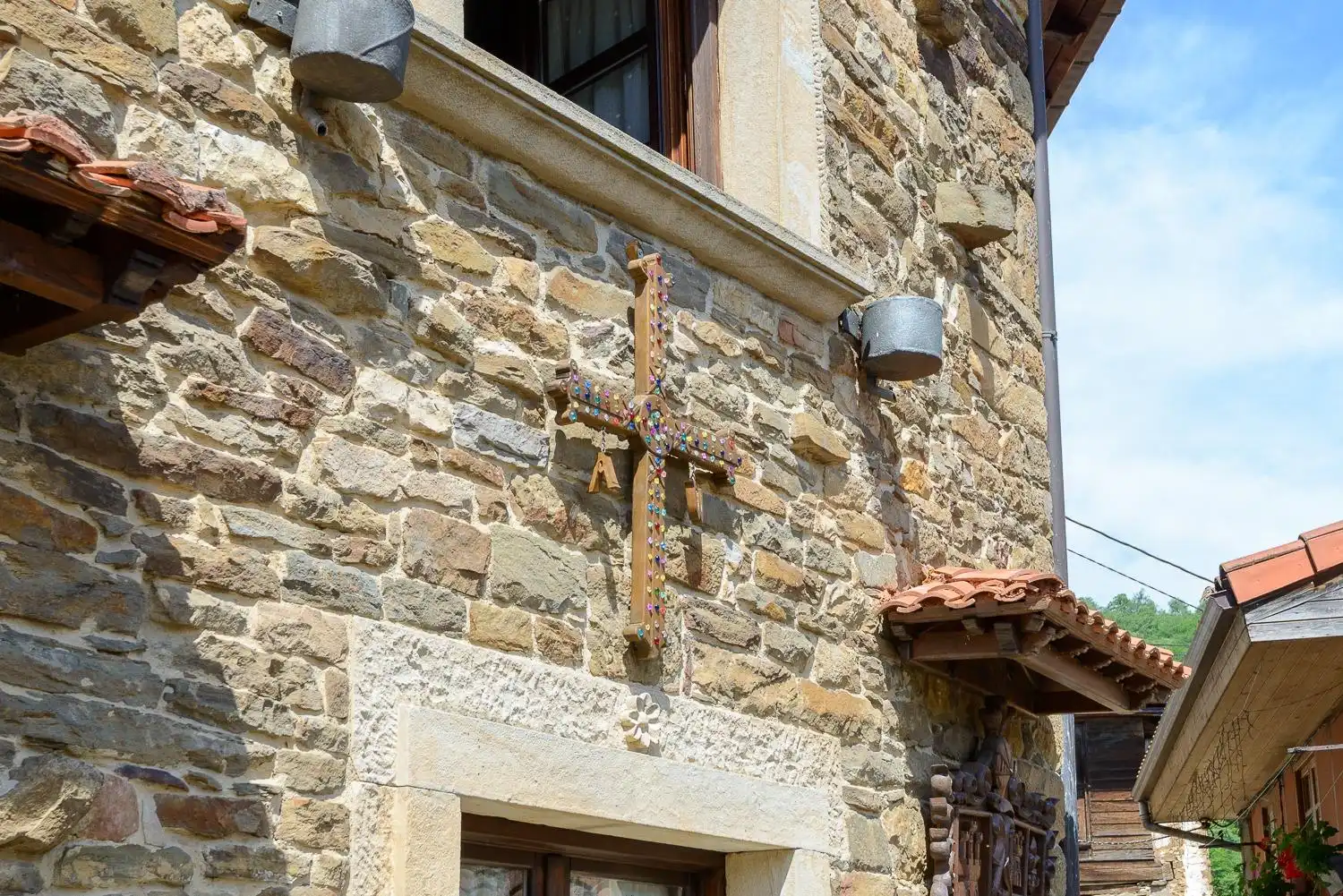 Vista exterior de Casa o xalet en venda en Caso amb Calefacció i Moblat