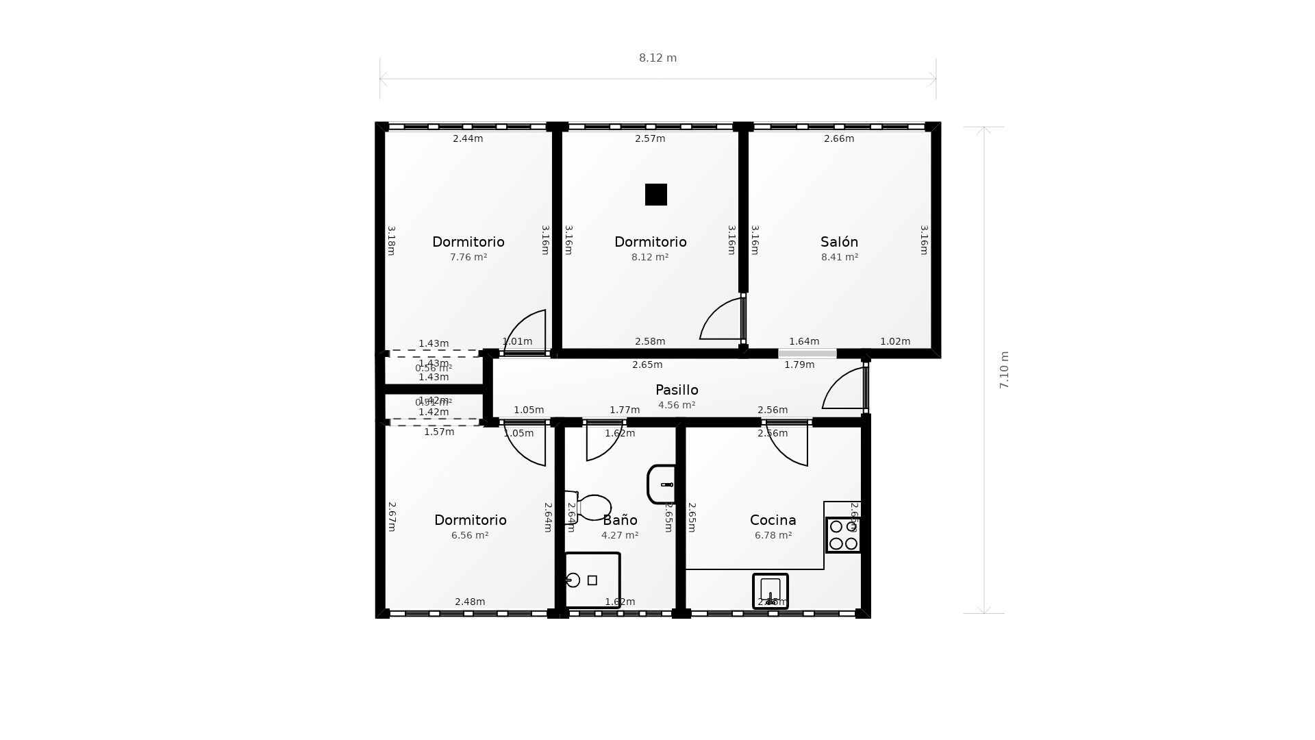 Flat to rent in  Madrid Capital  with Heating, Oven and Pets allowed