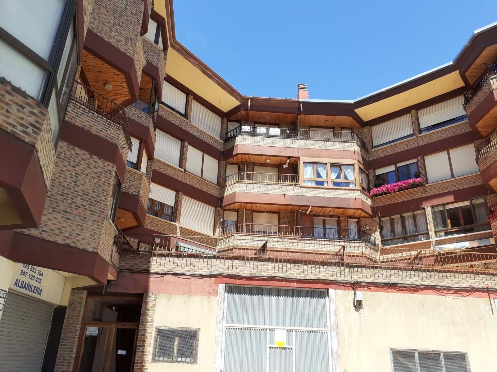 Exterior view of Flat for sale in Espinosa de los Monteros  with Heating and Balcony