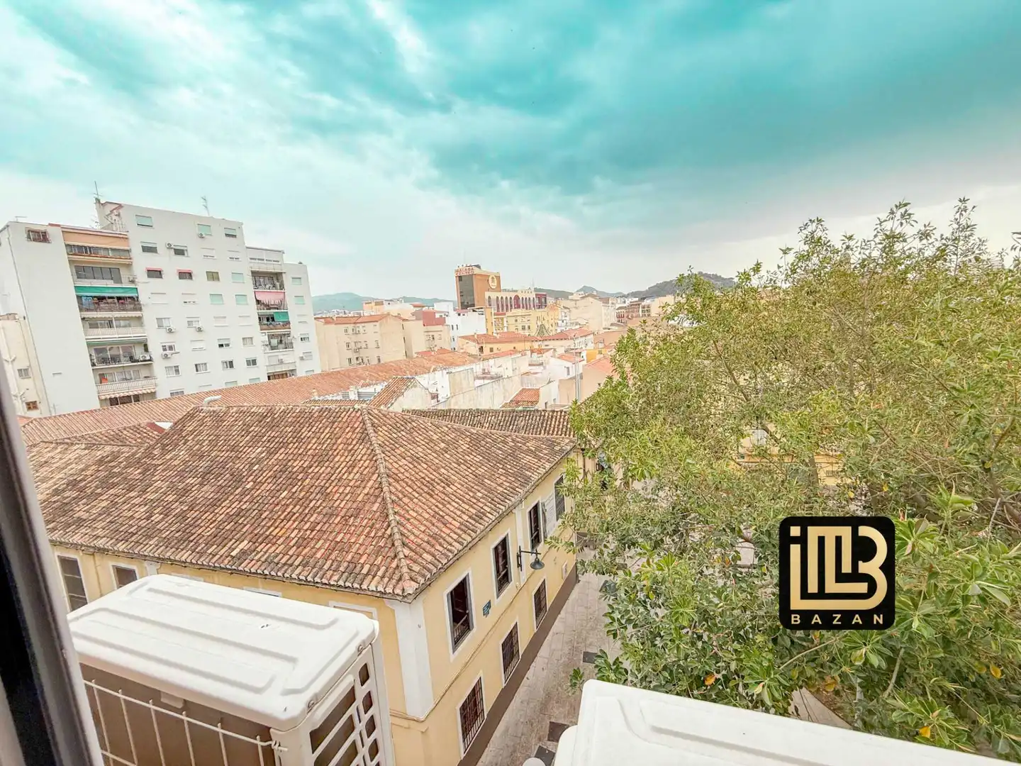 Außenansicht von Wohnung zur untervermieten in Málaga mit Klimaanlage und Möbliert