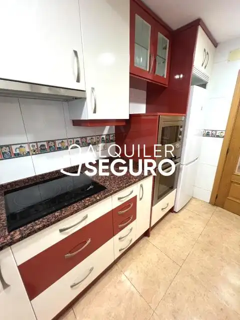 Kitchen of Flat for rent in Getafe  with Air Conditioner, Heating and Terrace