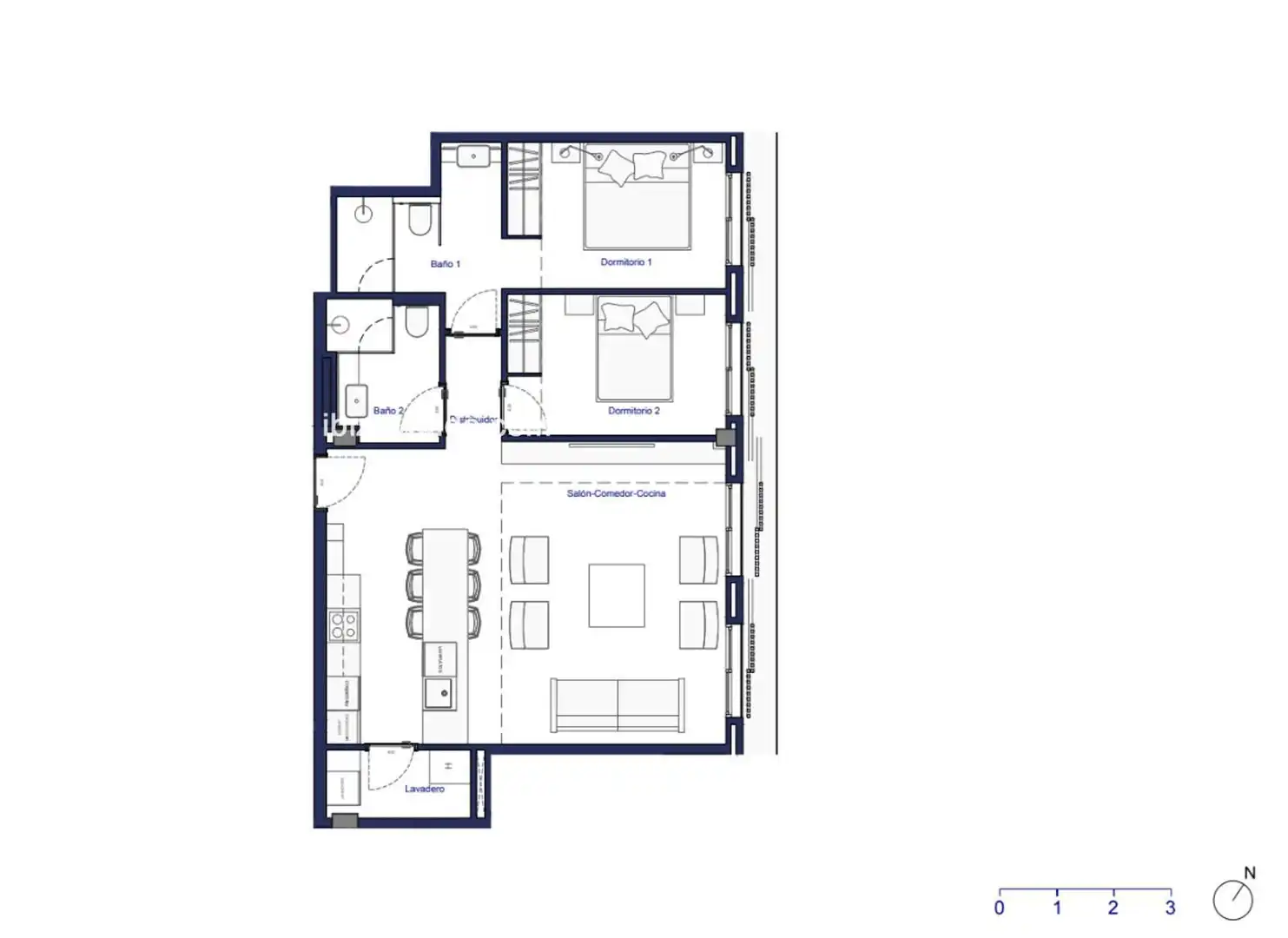 Wohnung mit Pool zum Verkauf in Joaquin Gadea, imagen 28