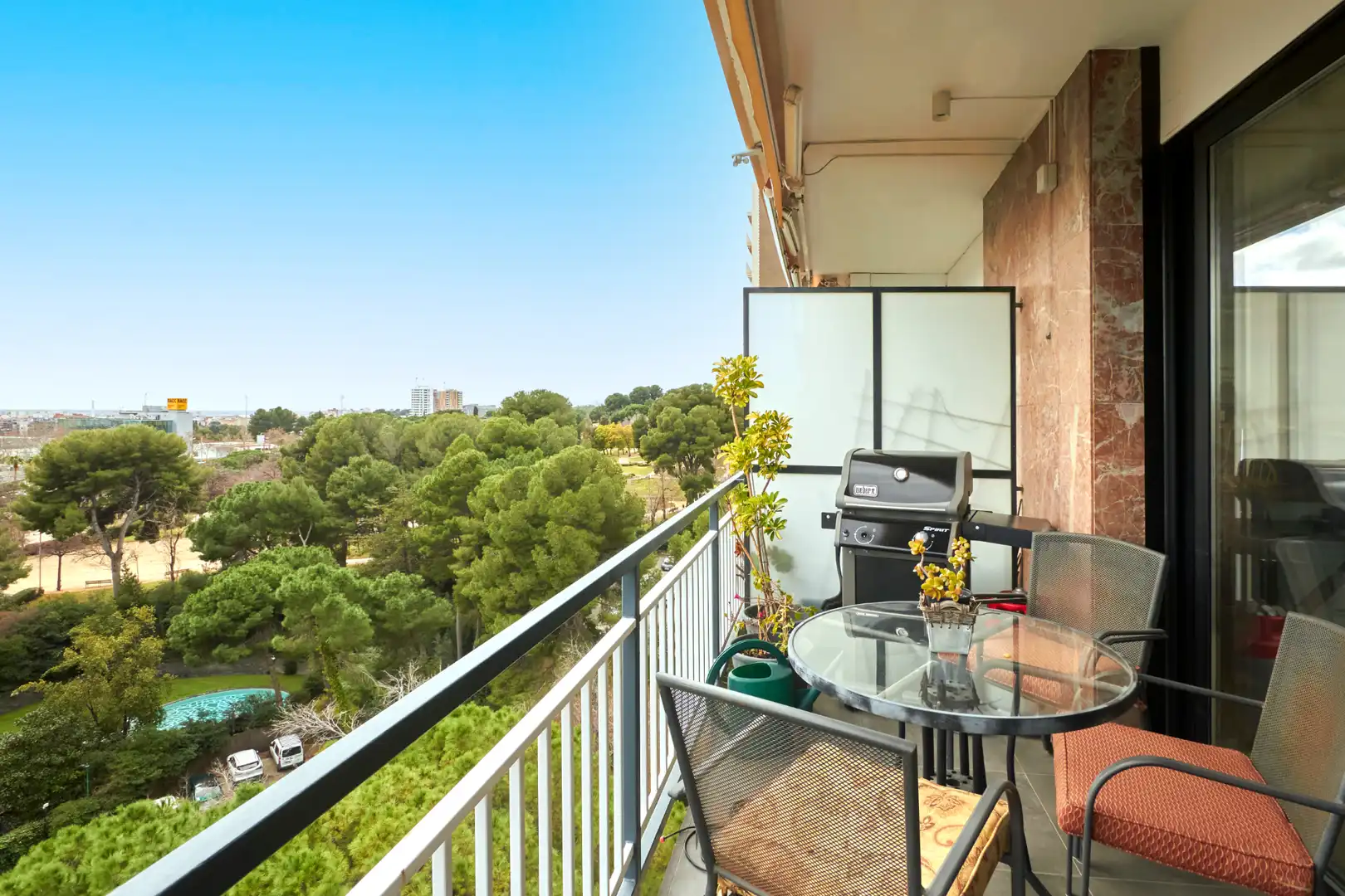 Terrasse von Wohnung zum Verkauf in Barcelona mit Klimaanlage, Heizung und Parkett