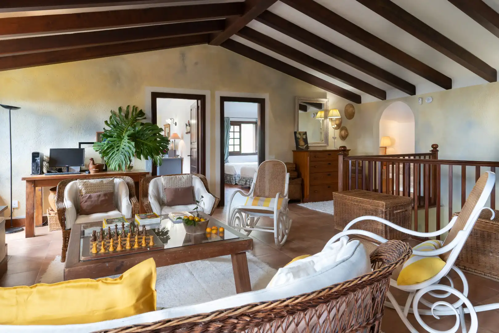 Sala de estar de Casa o chalet de alquiler en Tegueste con Jardín privado, Terraza y Amueblado