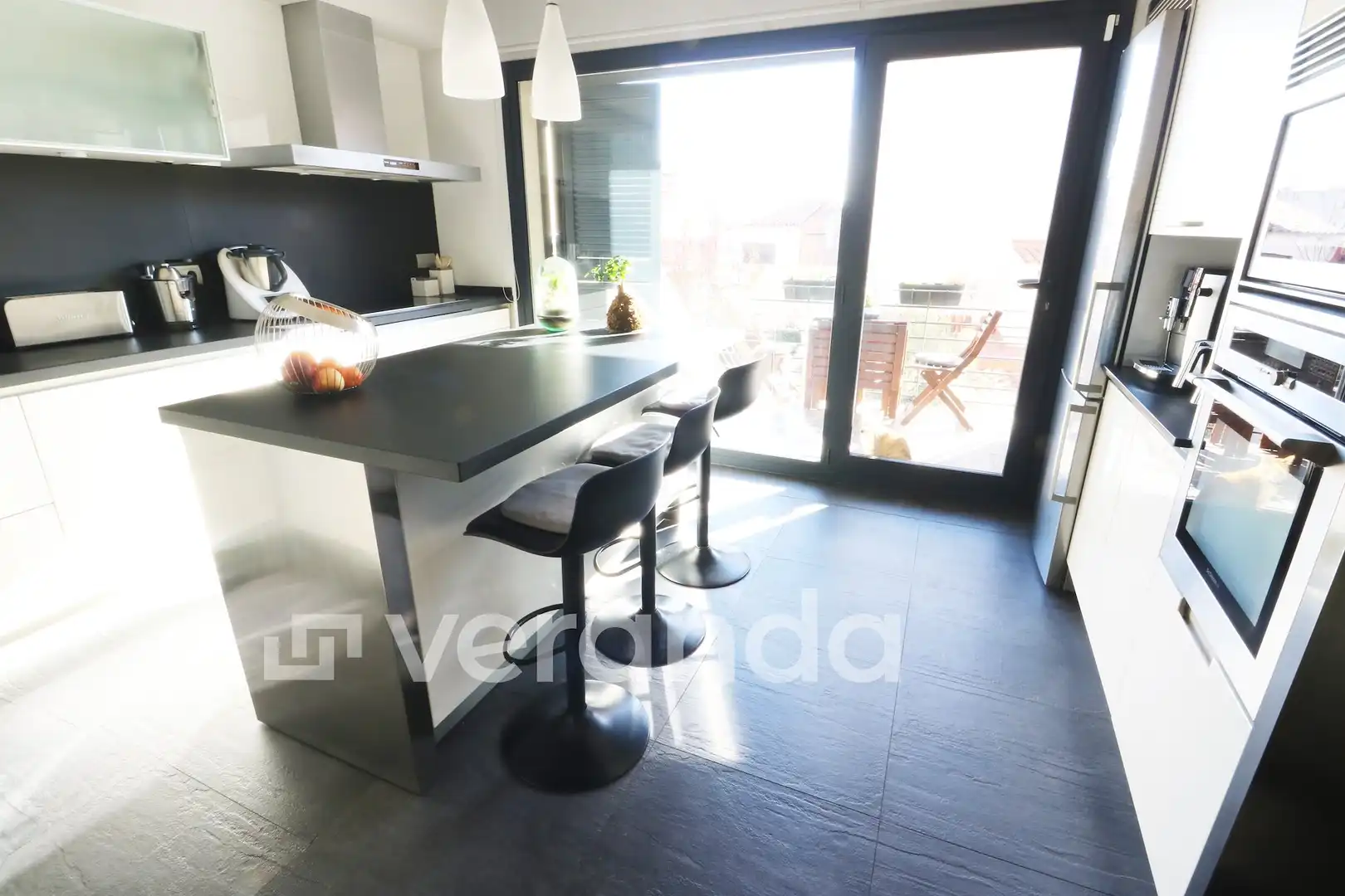 Cuina de Casa adosada en venda en Ripollet amb Aire condicionat, Calefacció i Parquet