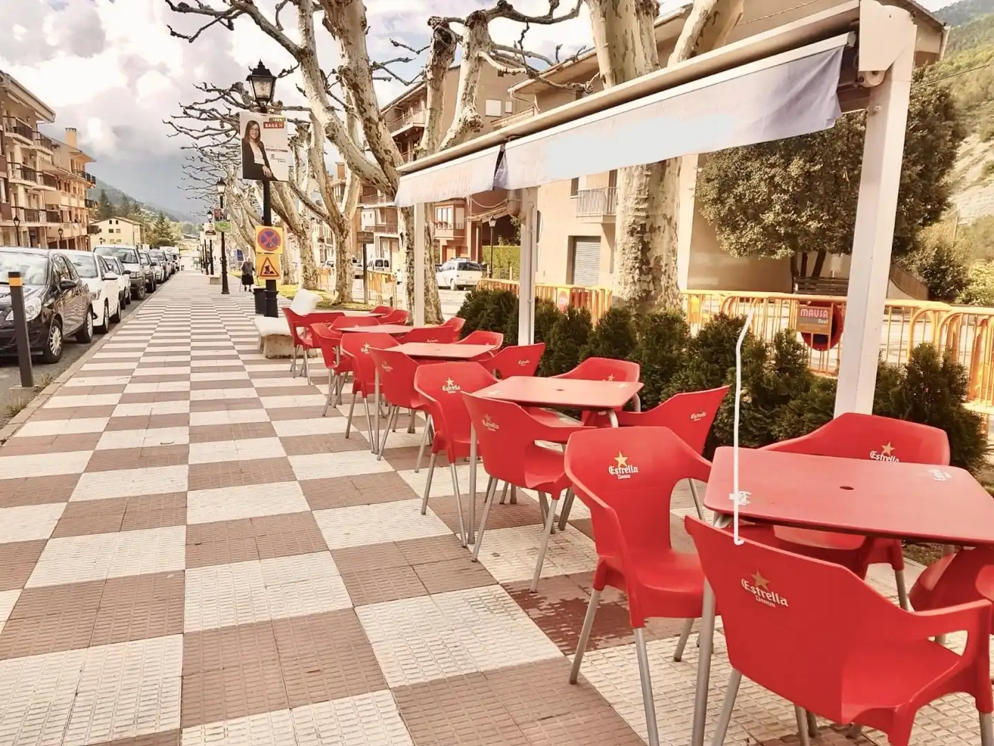 Terrasse von Geschaftsraum zur Miete in Bagà