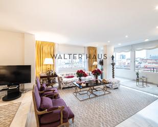 Living room of Duplex for sale in  Madrid Capital  with Air Conditioner, Terrace and Storage room