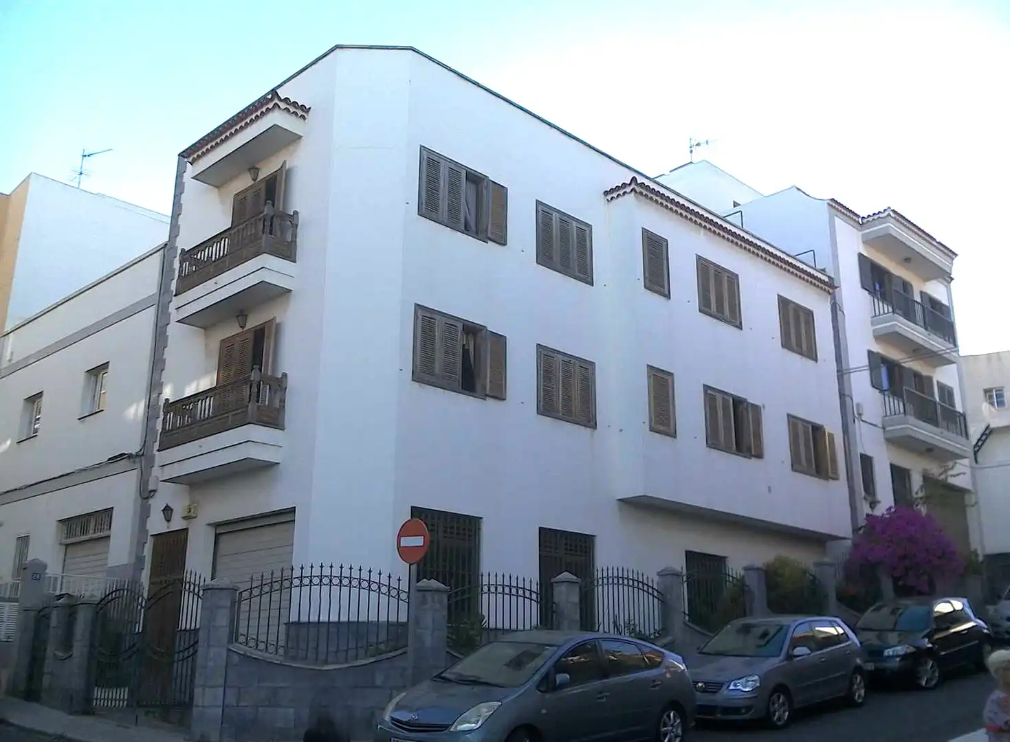 Vista exterior de Casa adosada en venta en San Cristóbal de la Laguna
