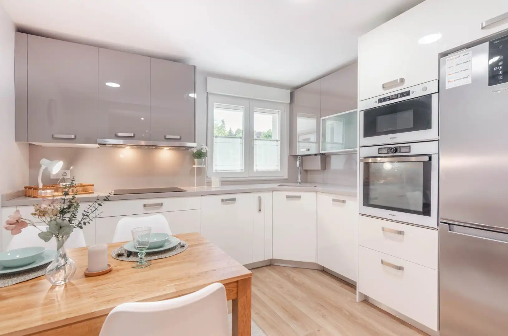 Cocina de Piso en venta en Siero con Calefacción, Trastero y Amueblado