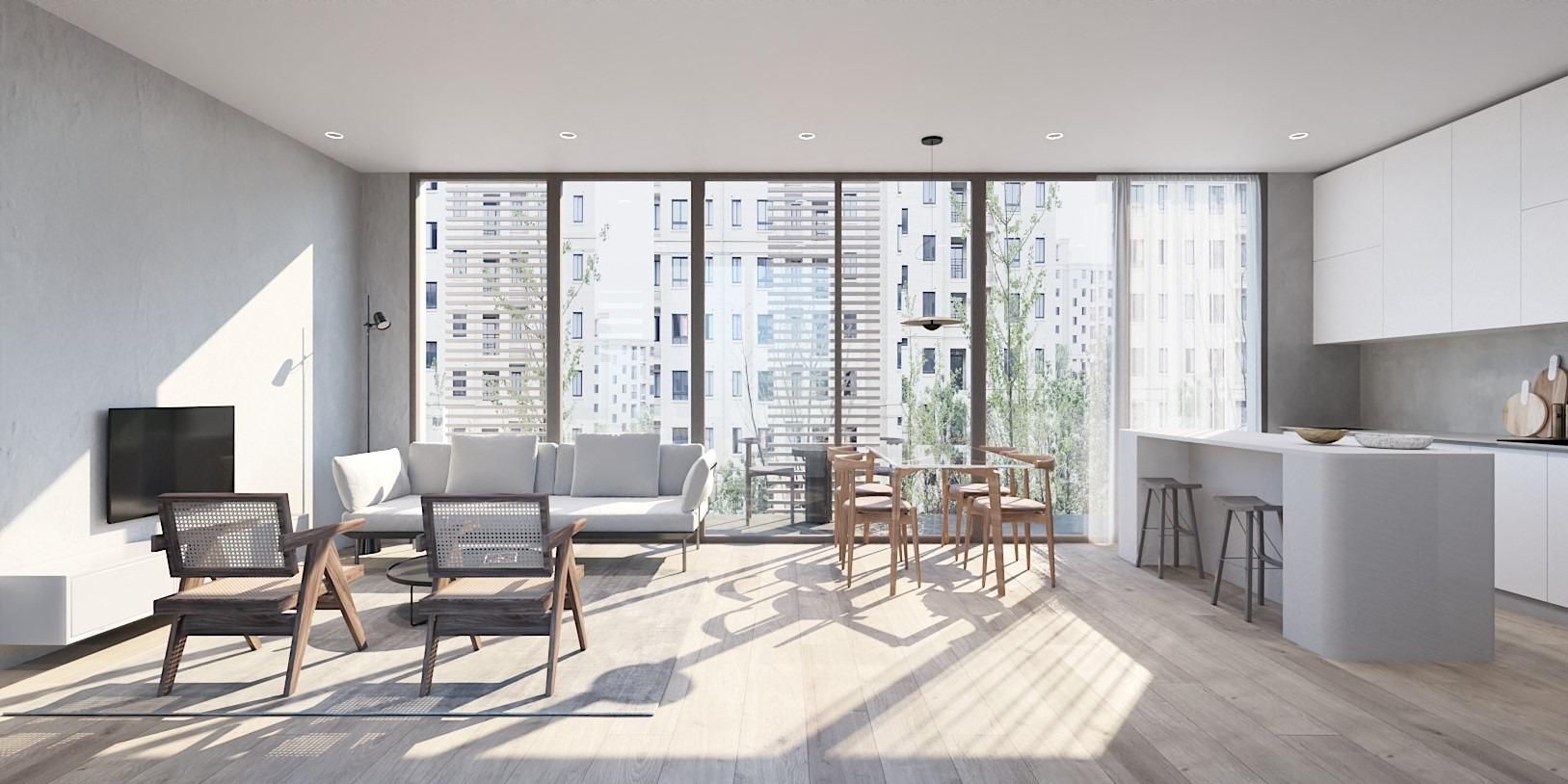 Sala de estar de Dúplex en venta en Málaga Capital con Calefacción y Terraza