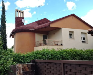 Exterior view of House or chalet for sale in Pedrezuela  with Heating, Private garden and Terrace