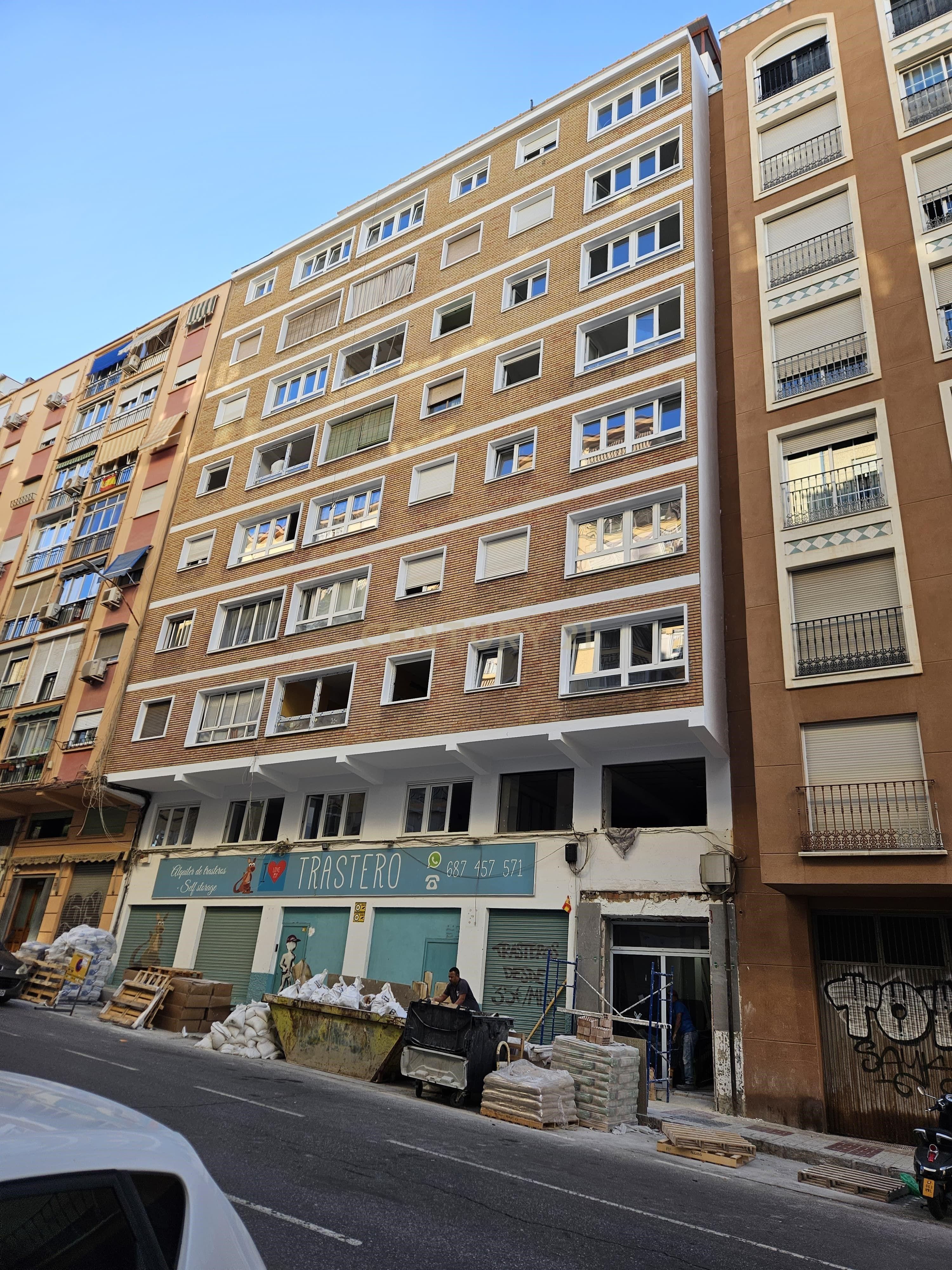 Vista exterior de Oficina en venda en Málaga Capital