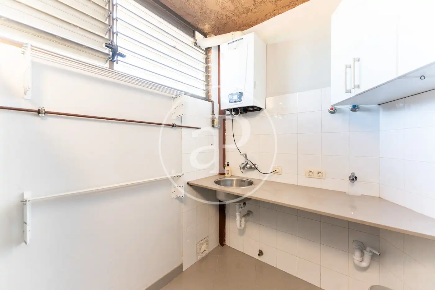 Cuina de Àtic de lloguer en  Palma de Mallorca amb Aire condicionat, Calefacció i Jardí privat