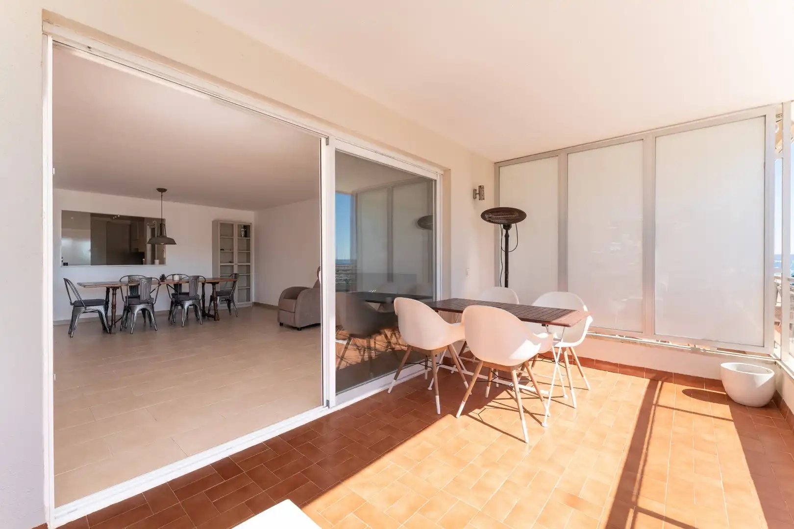 Terrassa de Pis en venda en  Palma de Mallorca amb Calefacció, Moblat i Balcó
