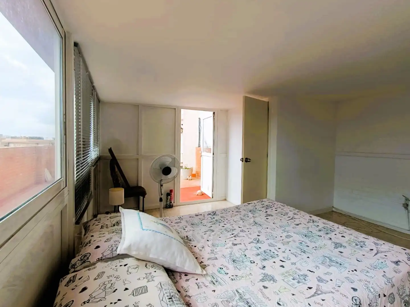 Bedroom of Attic for sale in Ripollet  with Heating, Terrace and Storage room