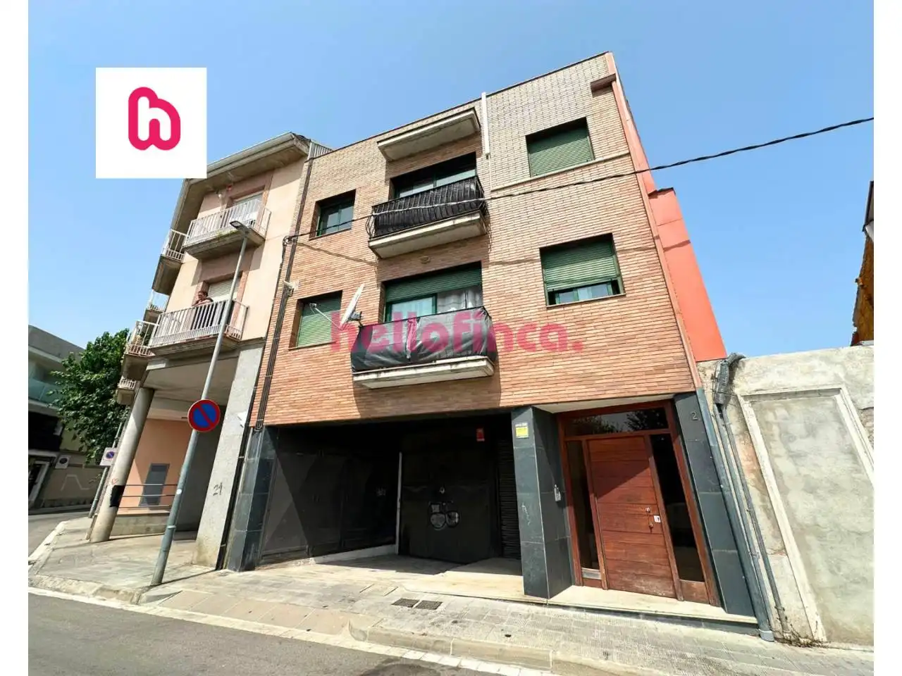 Exterior view of Flat for sale in Sant Celoni  with Air Conditioner, Heating and Parquet flooring