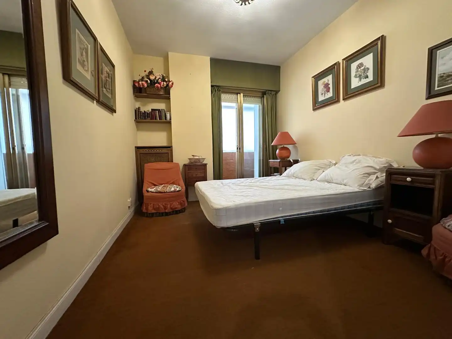 Bedroom of Flat for sale in Madrid  with Parquet flooring, Terrace and Storage room