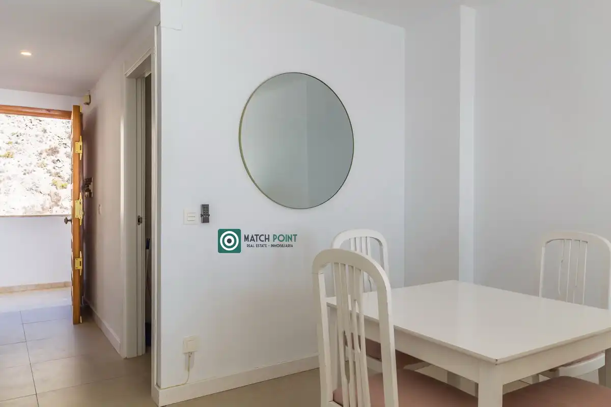 Menjador de Apartament de lloguer en Almuñécar amb Moblat