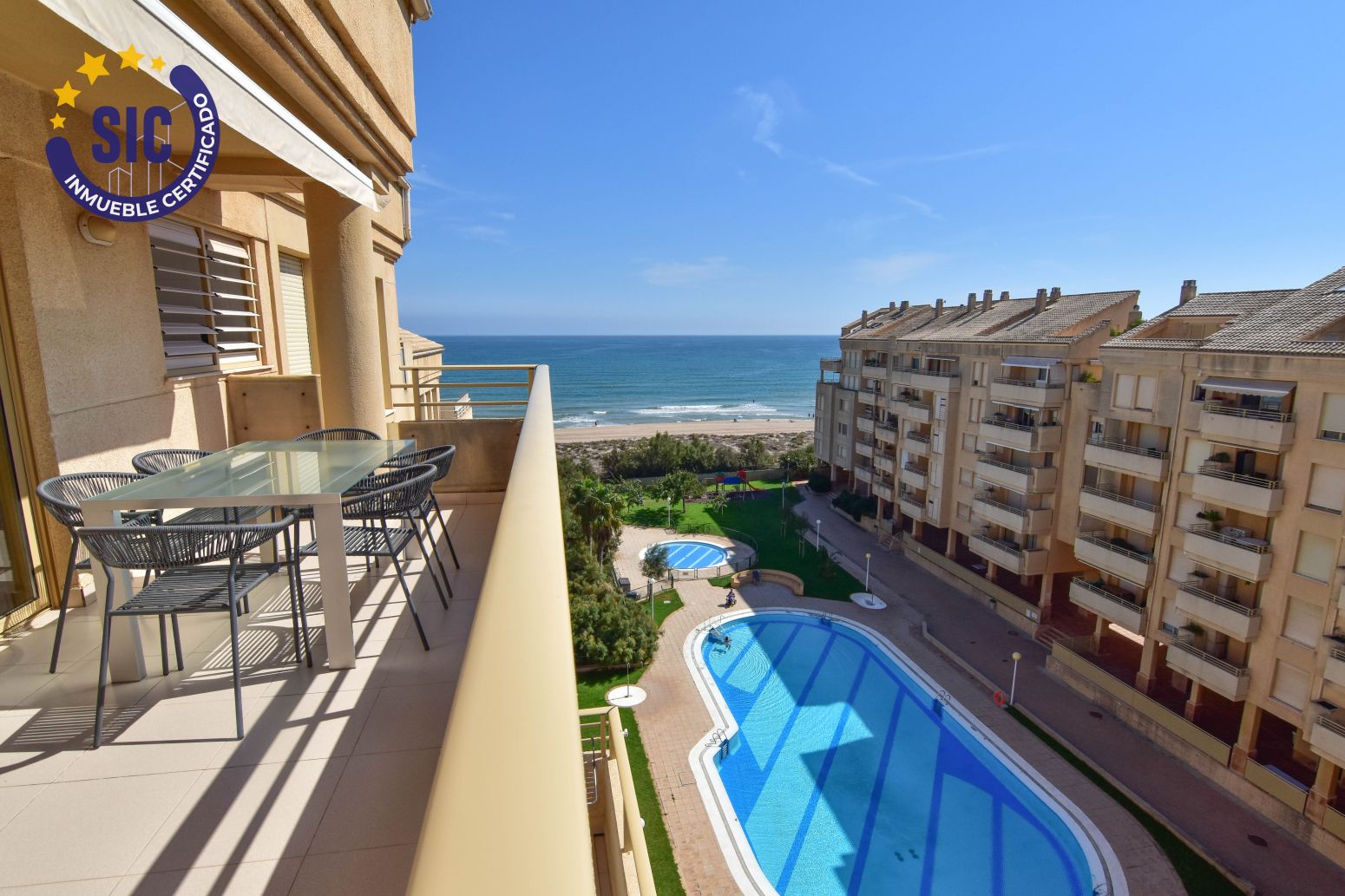 Piscina de Àtic en venda en  Valencia Capital amb Aire condicionat, Calefacció i Jardí privat