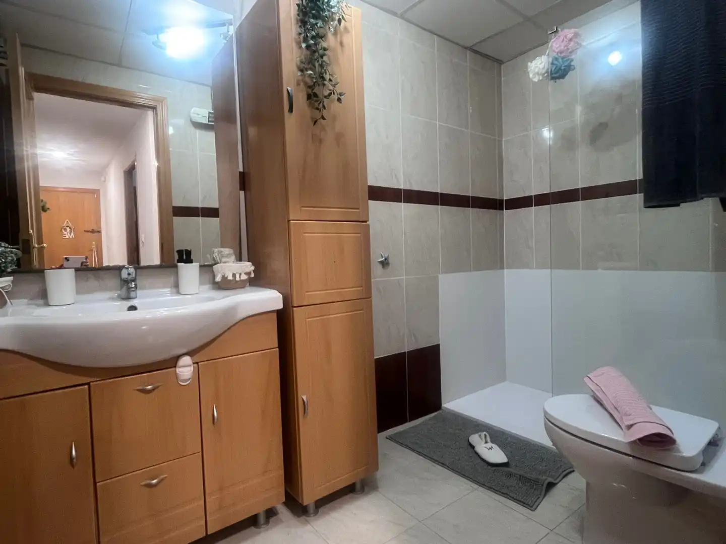 Bathroom of Flat for sale in Massamagrell  with Air Conditioner, Heating and Oven