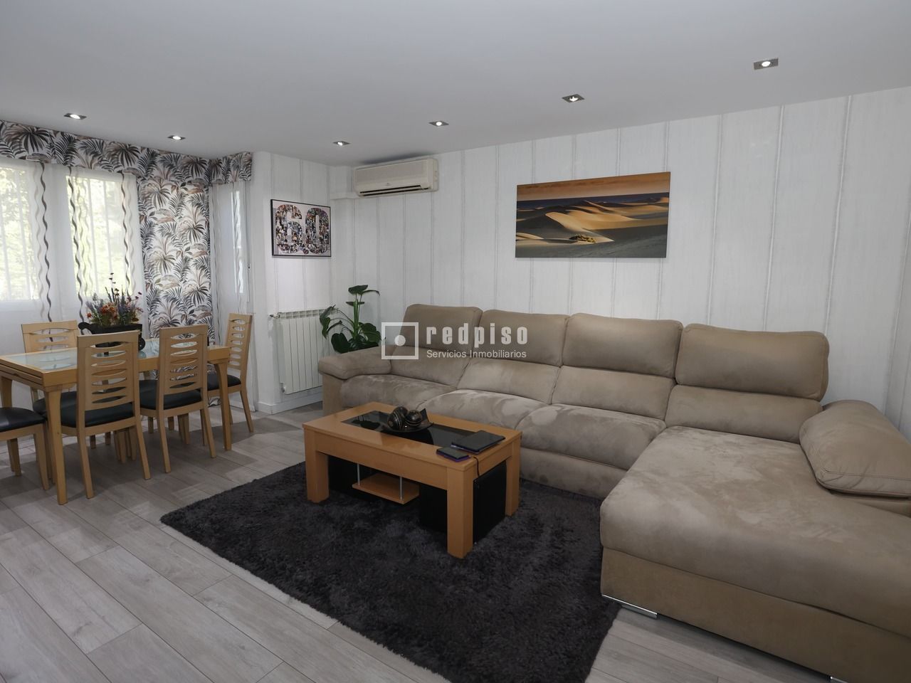Sala de estar de Piso en venta en  Madrid Capital con Aire acondicionado y Calefacción