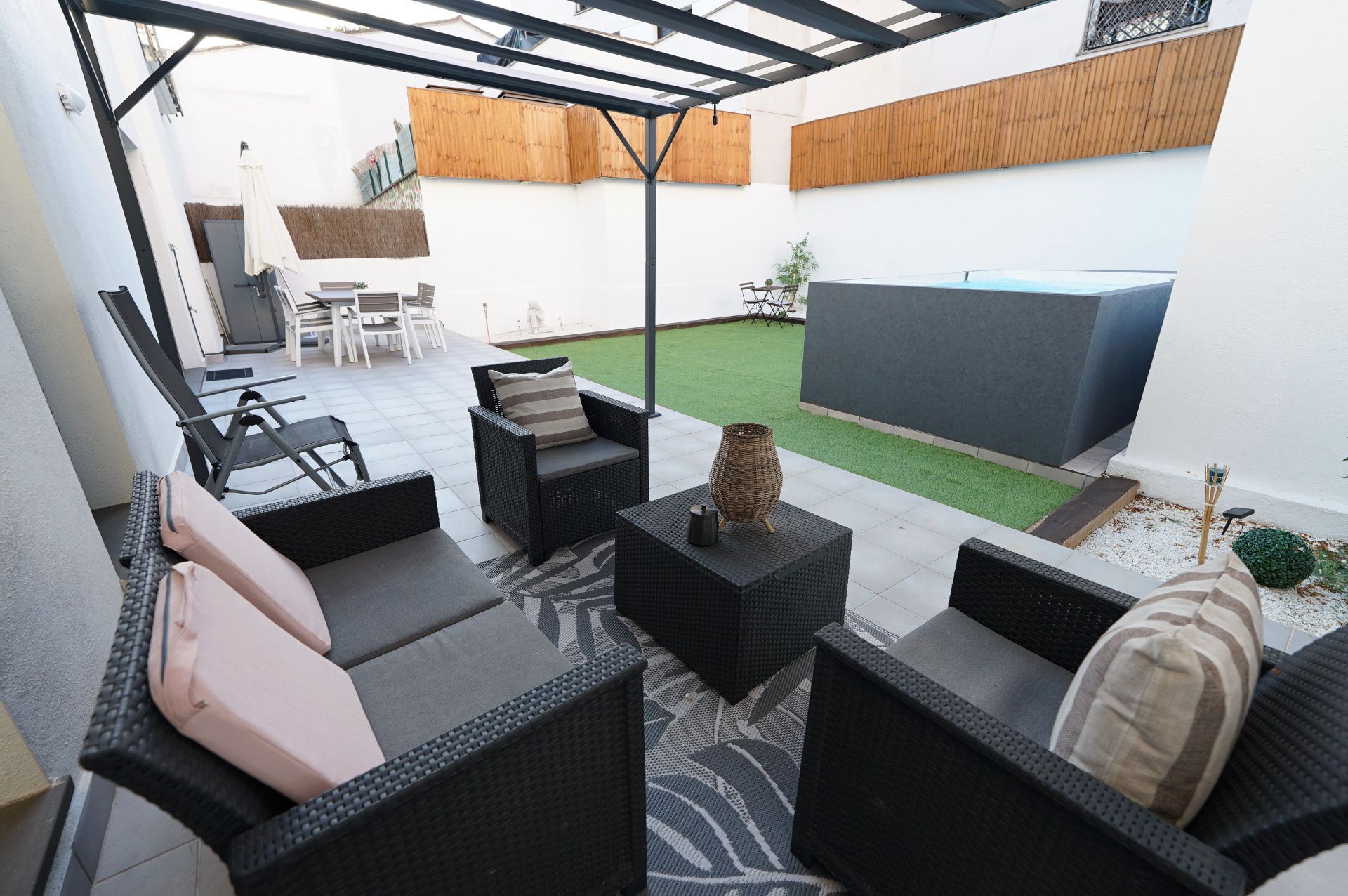 Terraza de Planta baja en venta en Terrassa con Aire acondicionado, Calefacción y Jardín privado
