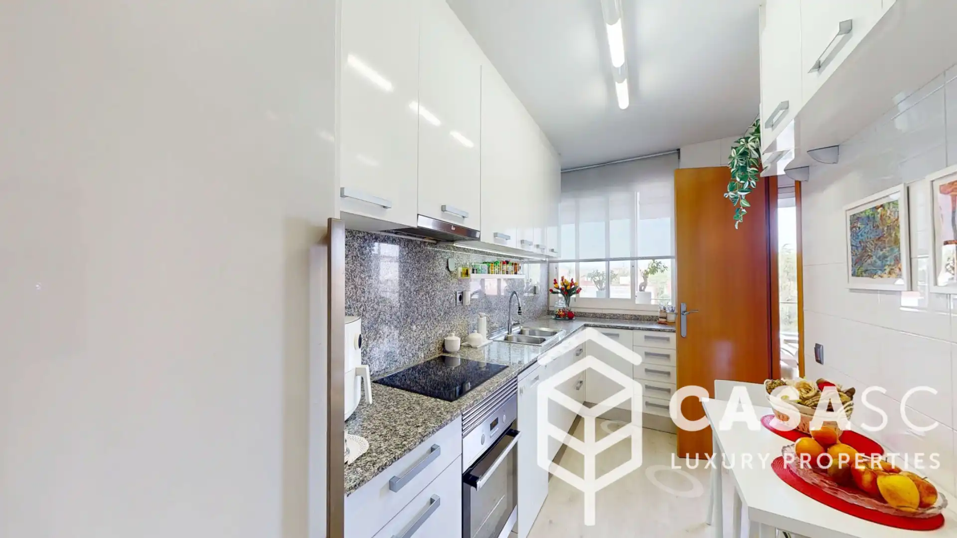 Kitchen of Attic for sale in Sant Cugat del Vallès  with Air Conditioner, Heating and Parquet flooring