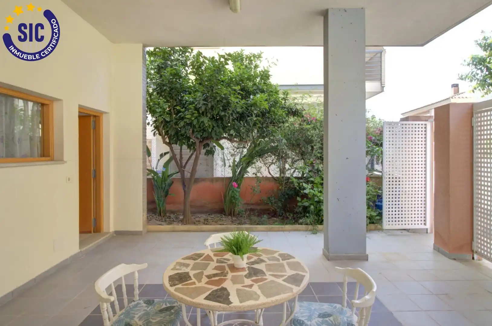 Terraza de Casa adosada en venta en Chilches / Xilxes con Jardín privado, Terraza y Amueblado