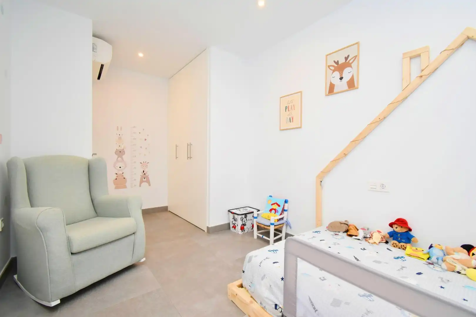 Bedroom of Detached homes for sale in Almería  with Air Conditioner, Terrace and Furnished