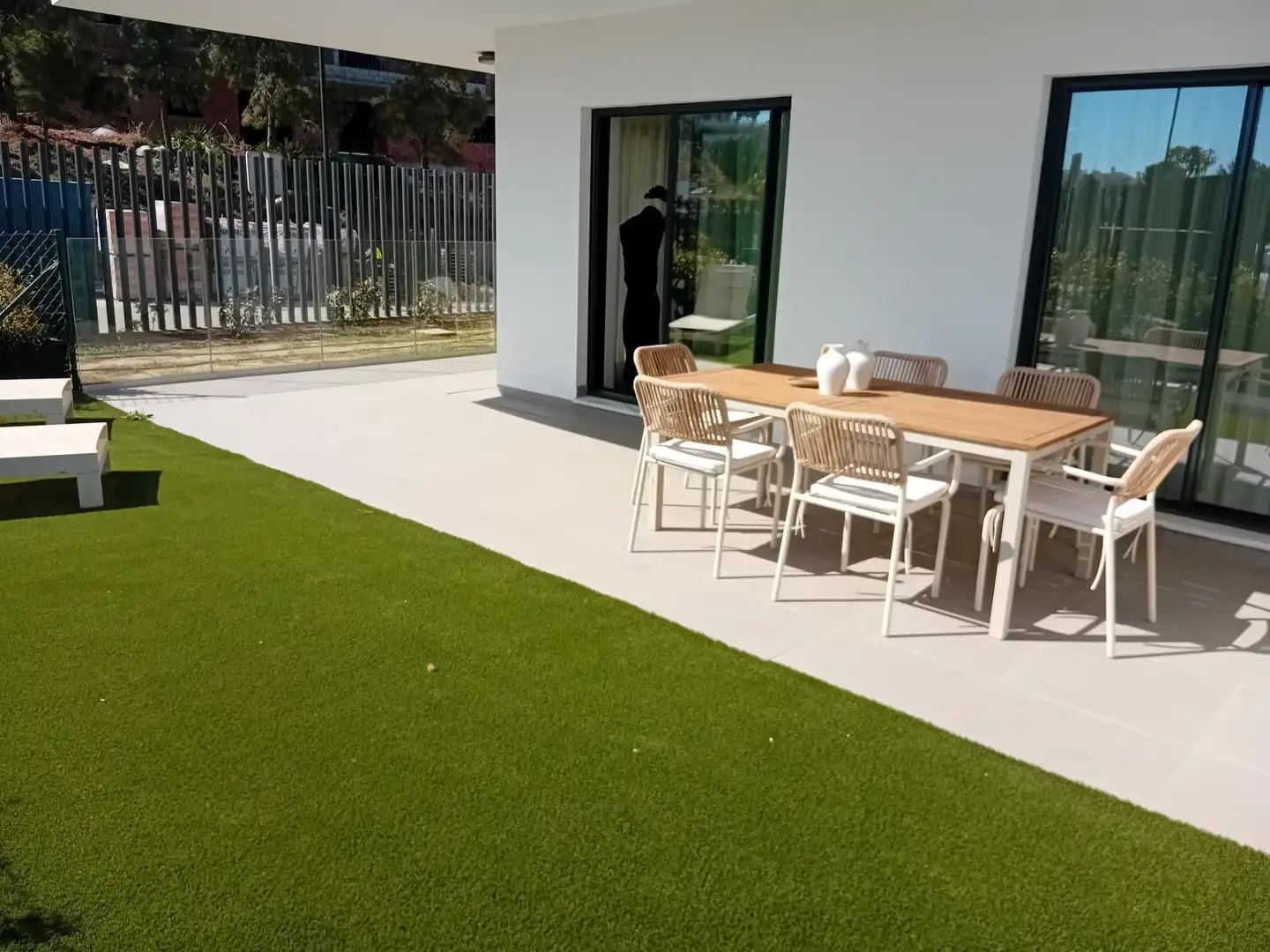 Terraza de Piso en venta en Mijas con Aire acondicionado, Jardín privado y Terraza
