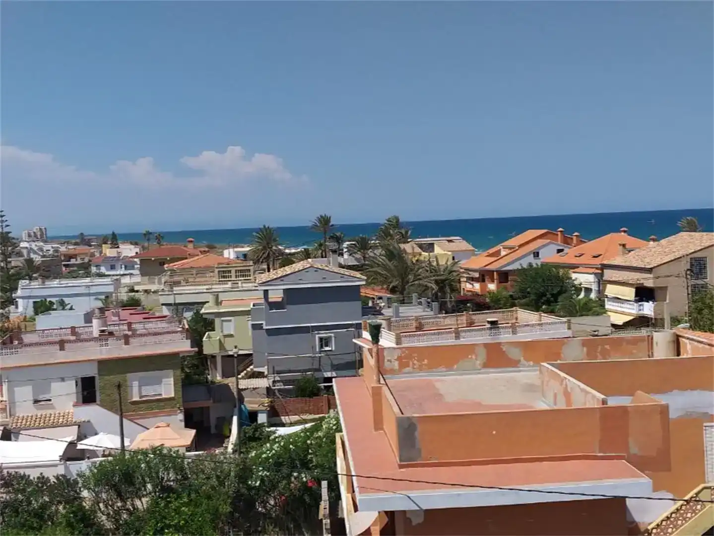 Vista exterior de Àtic en venda en Cullera amb Jardí privat, Traster i Piscina