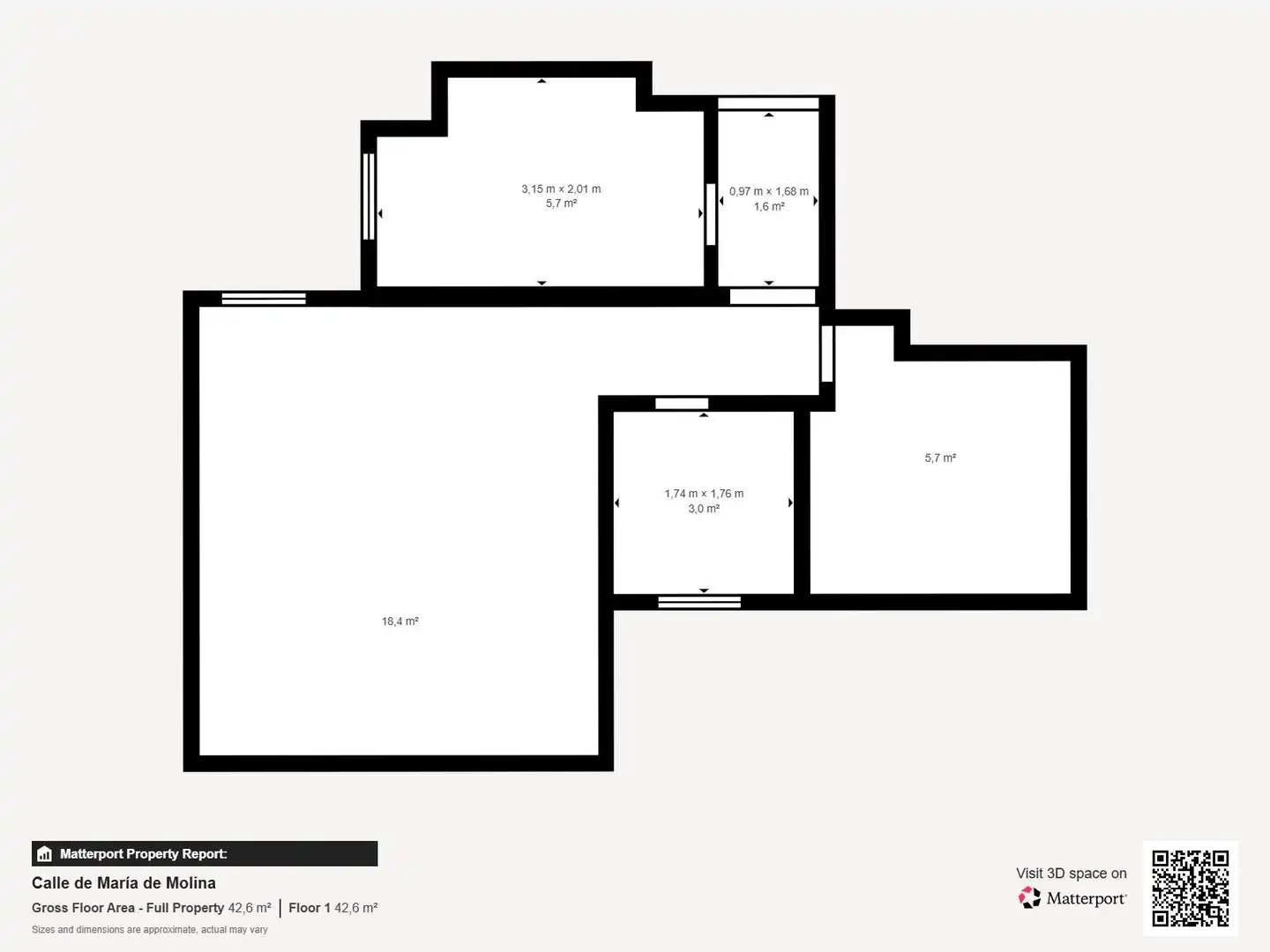 Piso en venta en Barrio de Salamanca